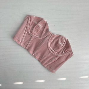 Adika Bunny Velvet Corset Top 💗